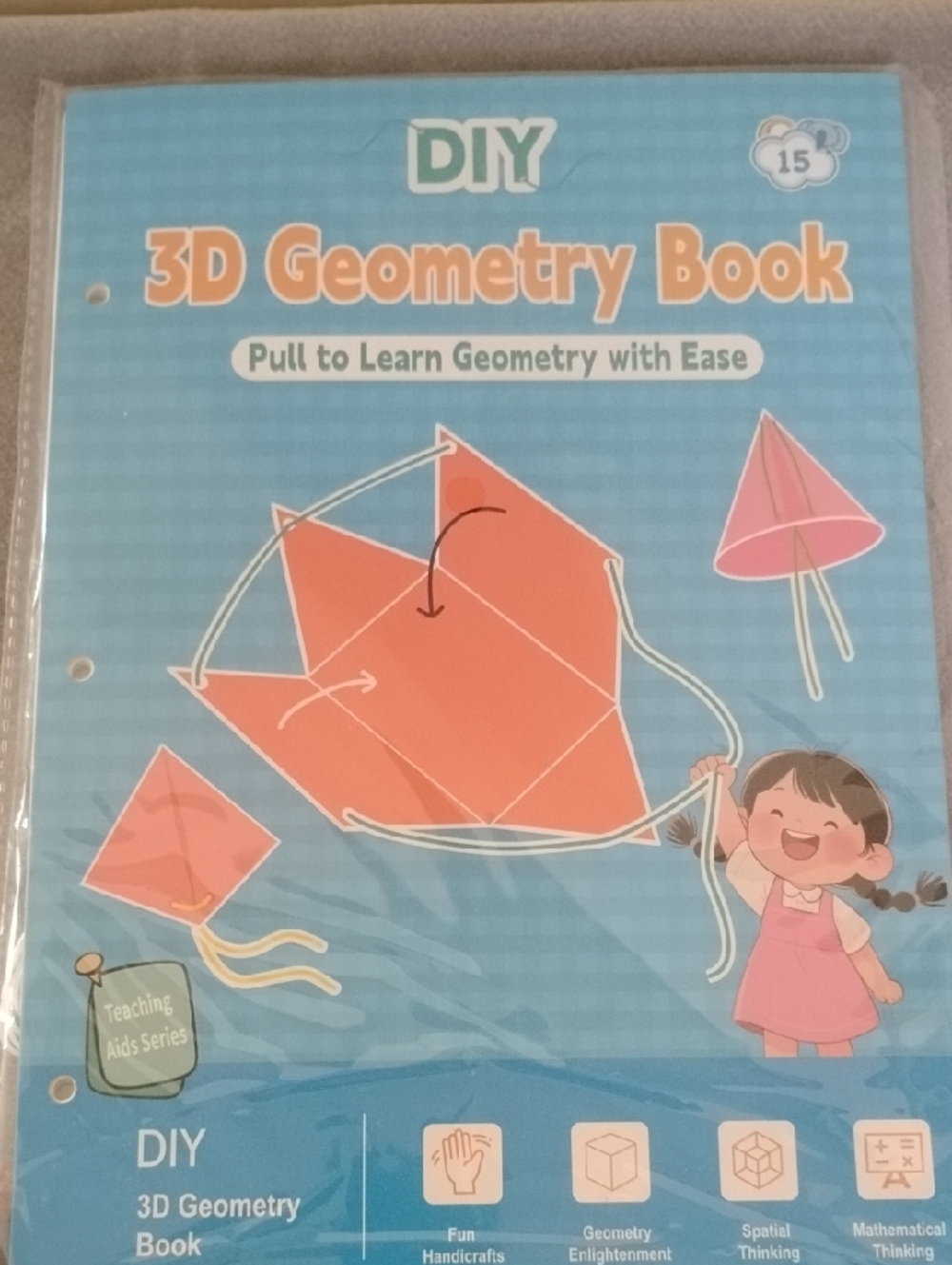 D- Nwt 3d Geometry Book For Kids — image 2 of 6